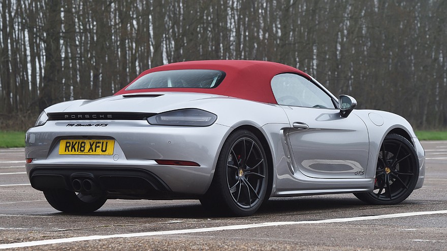 Нынешний Porsche 718 Boxster