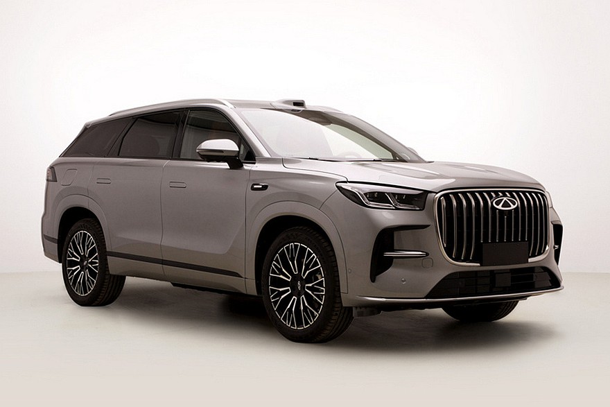 Обновленный гибридный Chery Tiggo 9 на фото Минпрома КНР