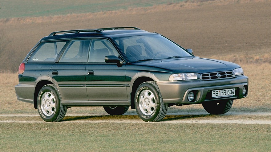 На фото: Subaru Legacy Outback (BG) '1995–99