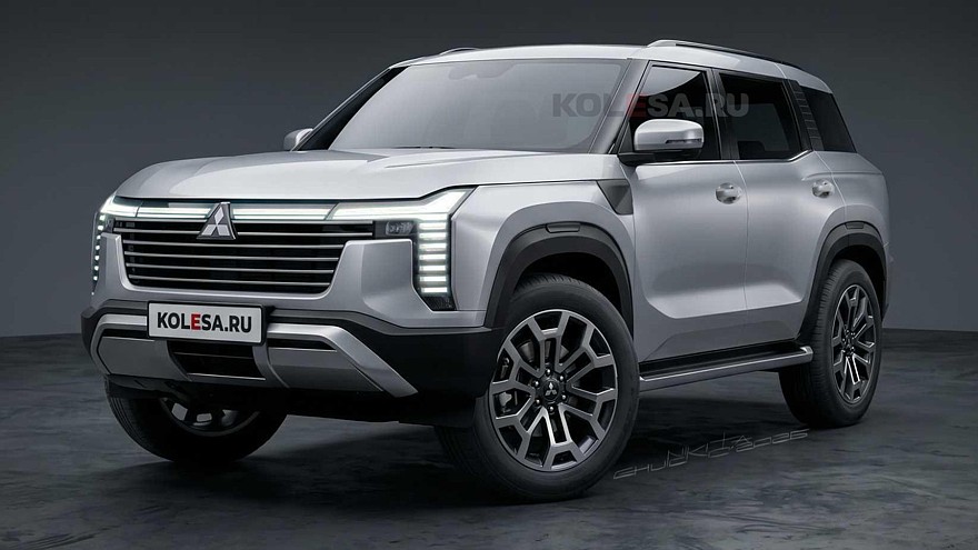 Рендеры нового Mitsubishi Pajero