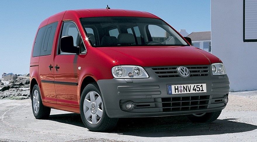 На фото: Volkswagen Caddy '2004–10