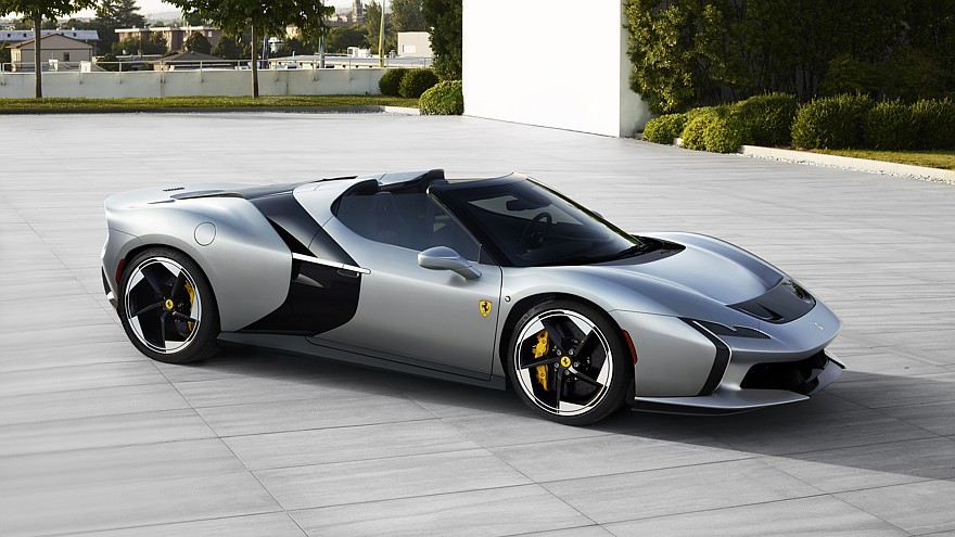 Ferrari HC25: очень интересный вариант дизайна для ушедшего Ferrari F8 Spider