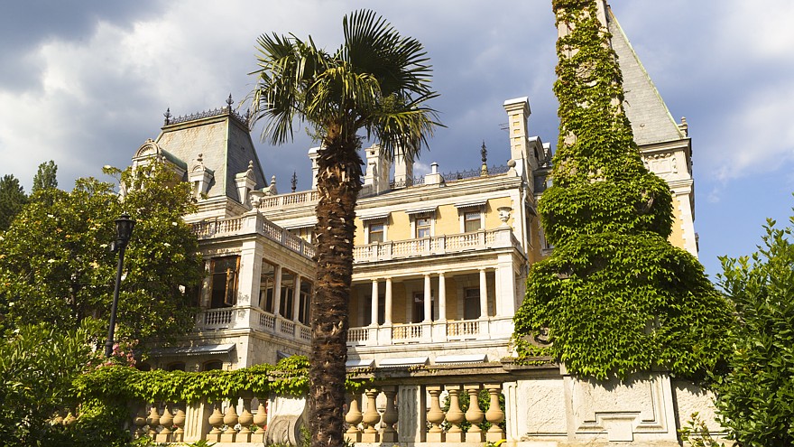 Russia, Crimea, July 8, 2015 — Massandra Palace — the residence