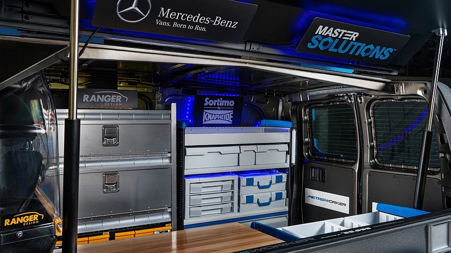 Mercedes-Benz Metris MasterSolutions Toolbox Concept Showvan
