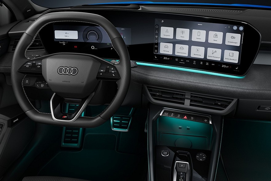Интерьер обновленного Audi A3