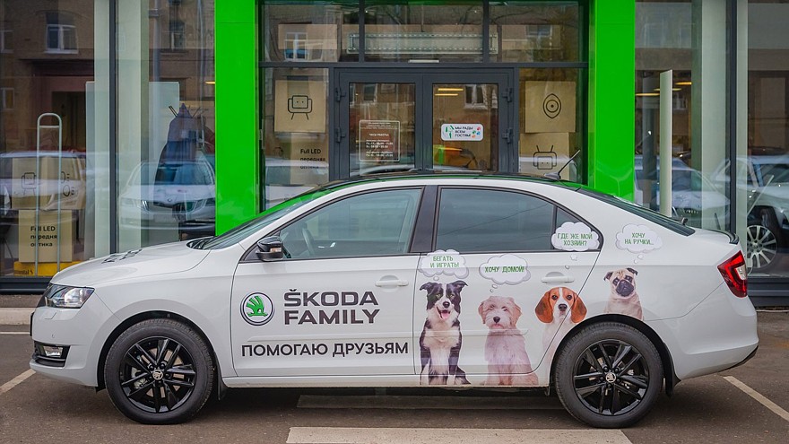 SKODA AUTO Россия запускает сервис Pet Mobil