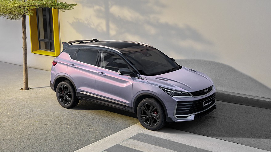 Свежий кроссовер Geely Coolray выйдет на российский рынок в единственной комплектации