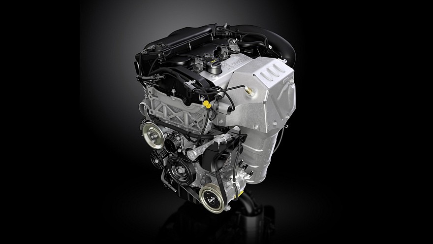 На фото: Двигатель PSA EP6CDTR (Prince engine)