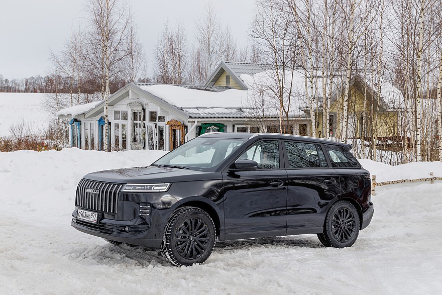 Jaecoo J6 в движении