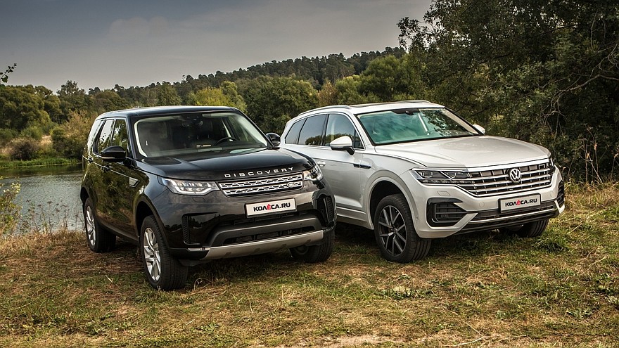 Volkswagen Touareg Land Rover Discovery (3)
