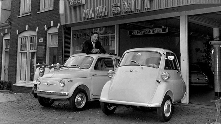 Isetta напоминала маленький Fiat, но при этом оставалась «недомашиной»
