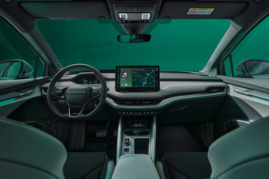 На фото: салон Skoda Elroq 2027 модельного года