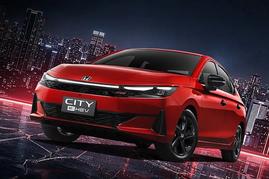 Обновленный седан Honda City для Таиланда
