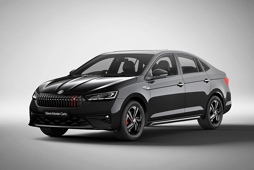 Обновленная Skoda Slavia Monte Carlo