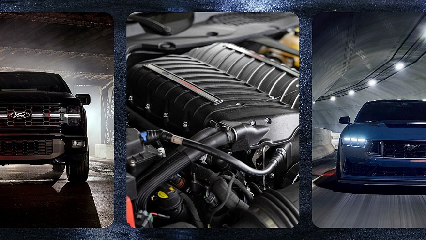 Для Ford F-150 и Mustang с атмосферным V8 готов заводской компрессорный апгрейд