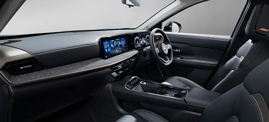На фото: салон Nissan Kicks второго поколения (версии для Японии)