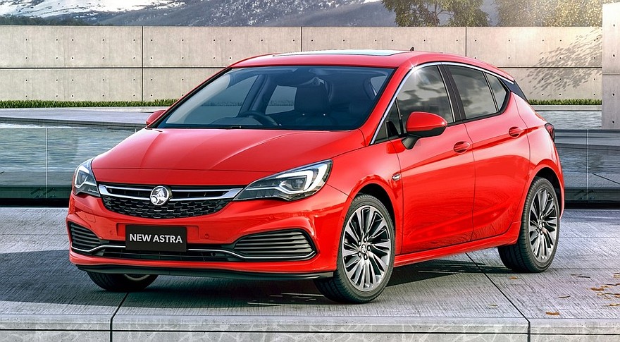 Holden Astra for Australia and New Zealand