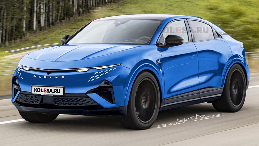 Серийный кроссовер Alpine A390: первые изображения
