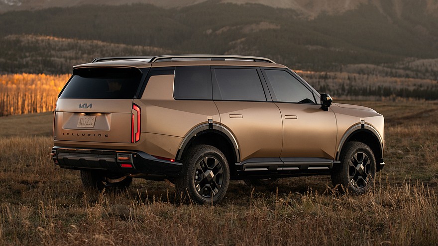На фото: Kia Telluride X-Pro нового поколения