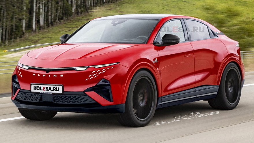 Серийный кроссовер Alpine A390: первые изображения