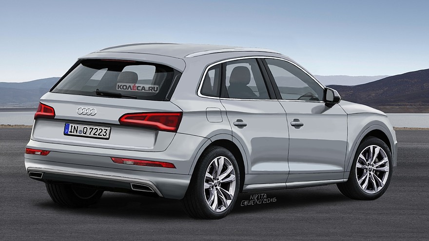 Audi Q5 render rear