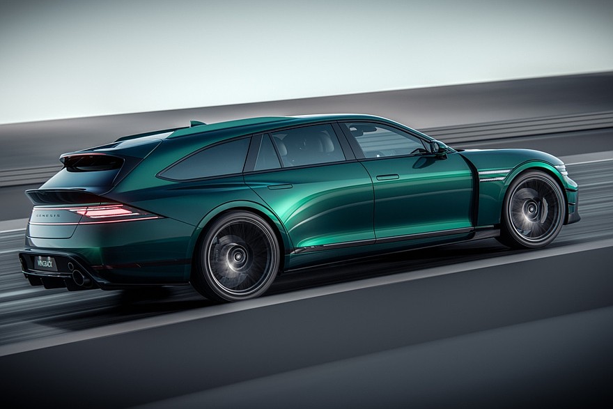 Genesis G90 превратился в «заряженный» универсал Wingback