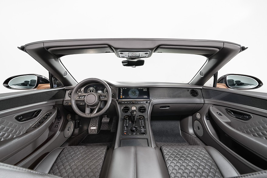Первые Bentley от Brabus: форсированный V8, много карбона и полностью перешитый салон