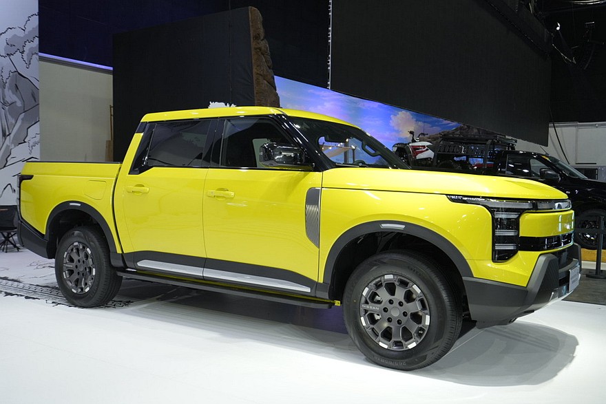Пикап Nissan Navara Pro PHEV, он же Nissan Frontier Pro в Китае