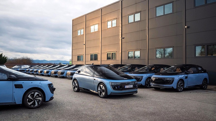 Двухместный беспилотный электромобиль Verne