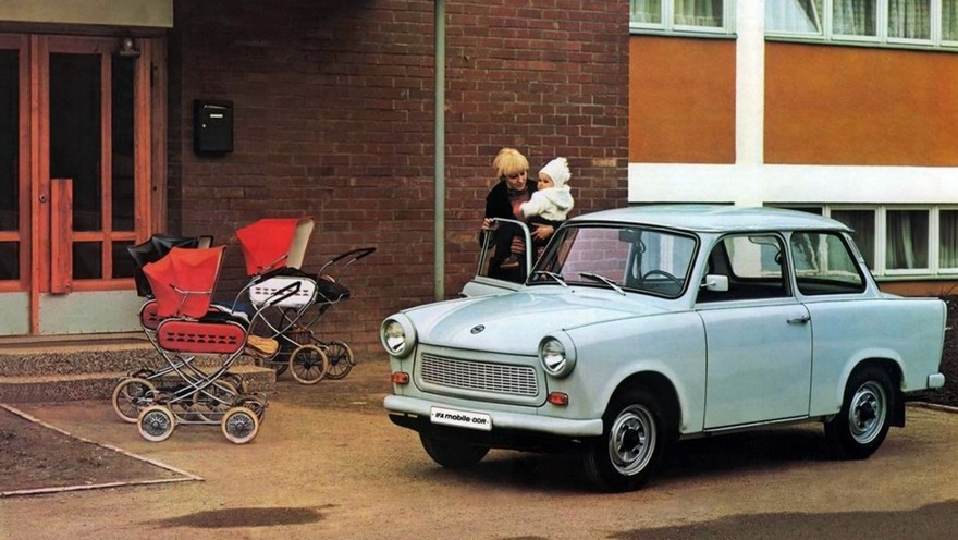 На фото: Trabant 601 '1963–89