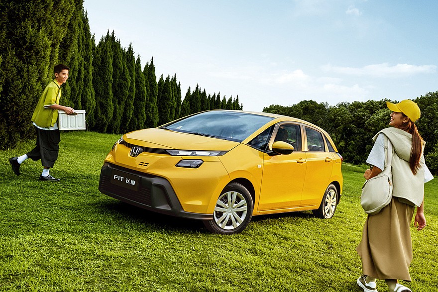 Обновленный Honda Fit для Китая