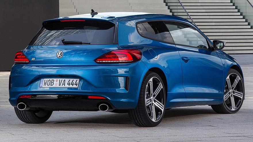 На фото: Volkswagen Scirocco Rising Blue Metallic
