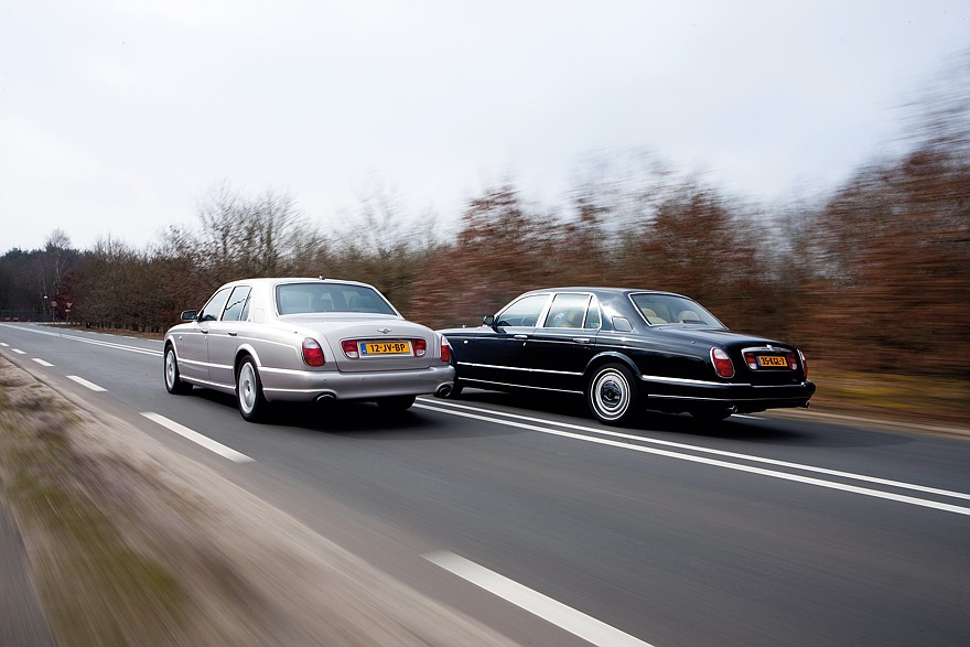 Rolls-Royce Silver Seraph и Bentley Arnage – рядом во всех смыслах