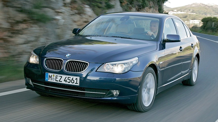 BMW (E60) на ходу