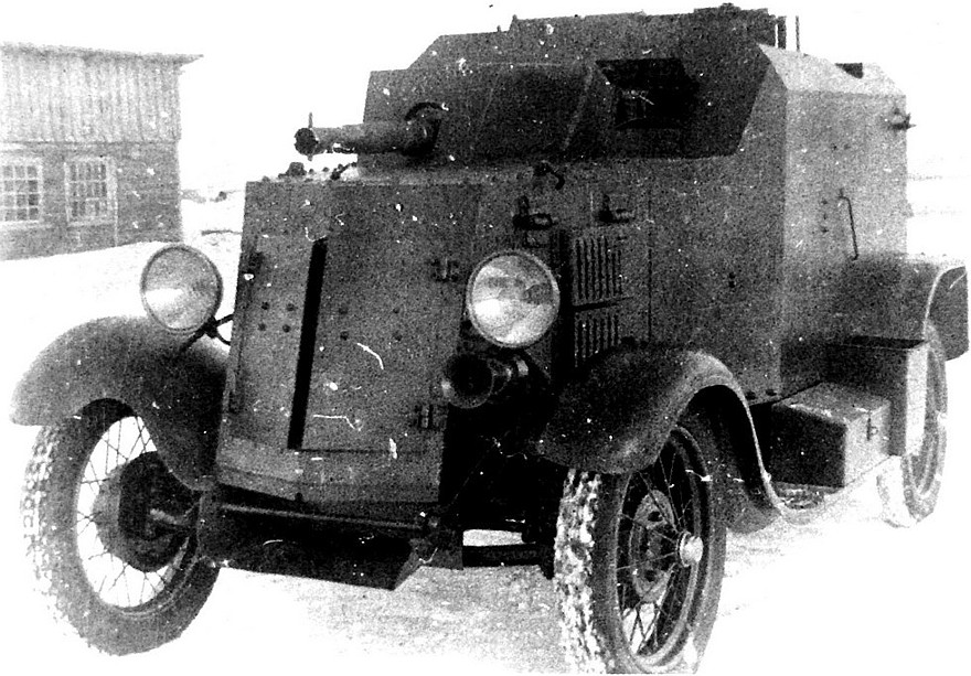 бронеавтомобиль Д-37 на шасси Ford-A