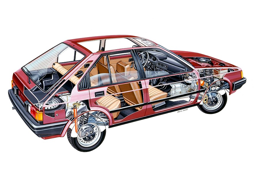 Смесь суши с карбонарой: в передней части кузова появилась итальянская техника, а сзади ходовая часть осталась японской