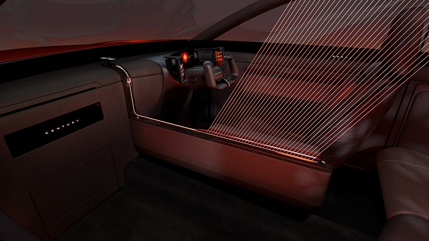 Салон концепта Century Coupe