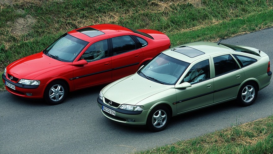 На фото: Opel Vectra (B) '1995–2002