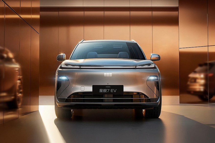 Электрический Geely Galaxy Starship 7 EV для Китая