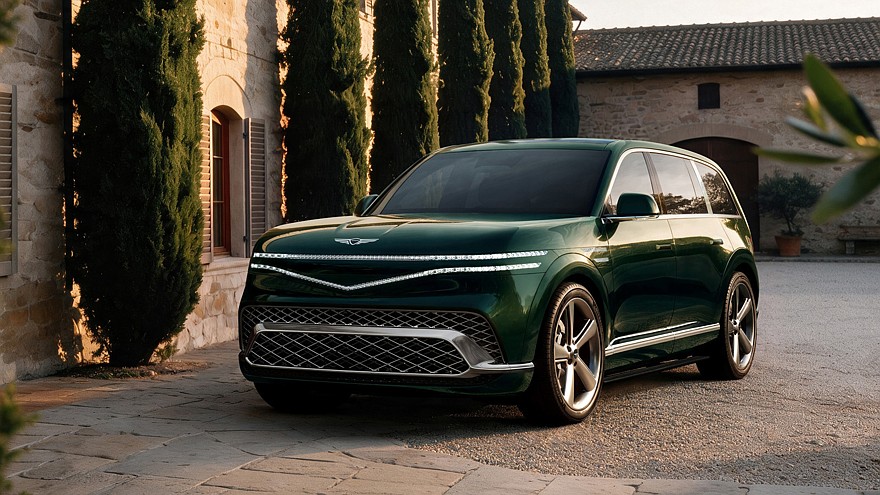 На фото: Genesis GV90