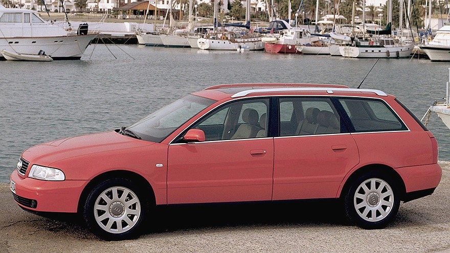 На фото: Audi A4 Avant (B5,8D) '1996–2001