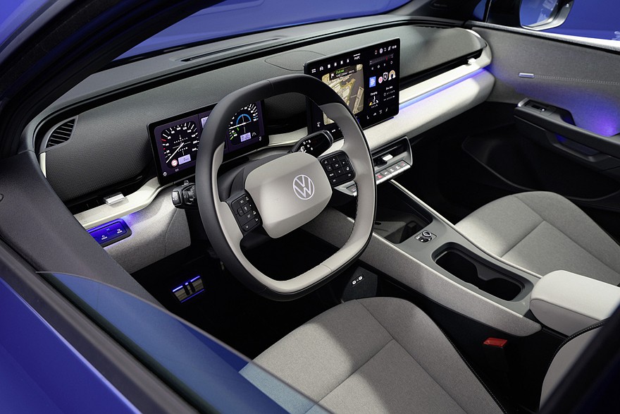 На фото: салон Volkswagen ID. Polo