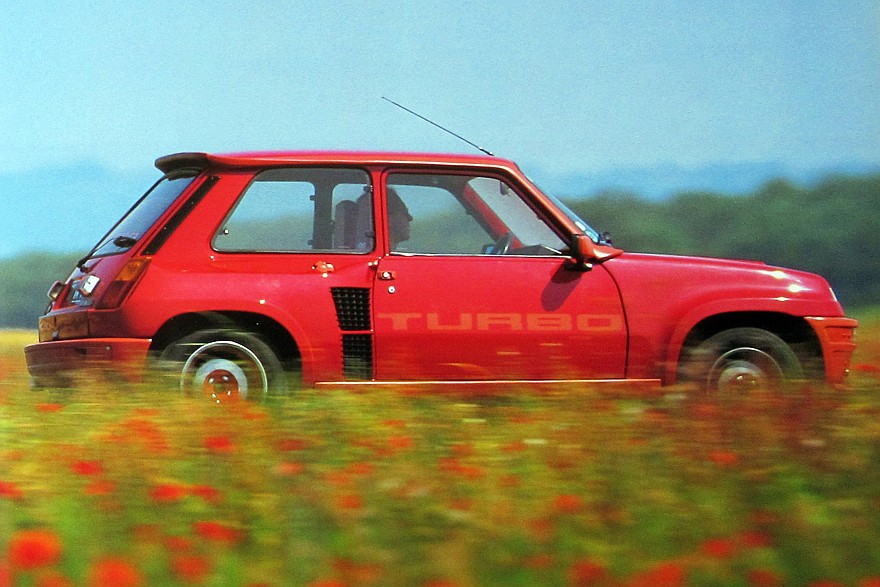 Renault 5 Turbo/ Turbo 2 (1980-1986). Произведено 4857 единиц