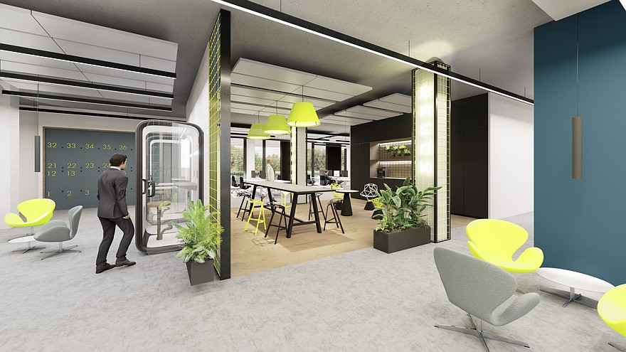 Рендеры новой штаб-квартиры Opel grEEn-campus