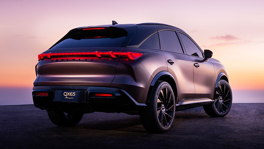 Задняя часть концепта Infiniti QX65 Monograph