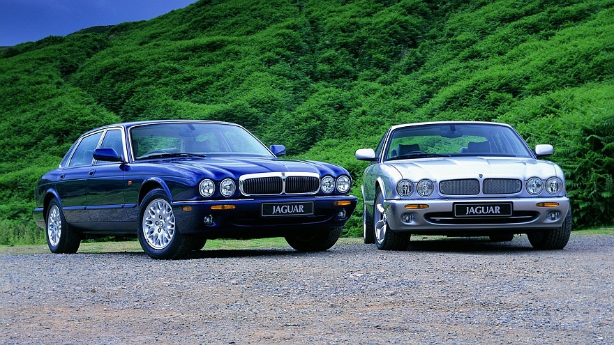 На фото: Jaguar XJ '1994–2003