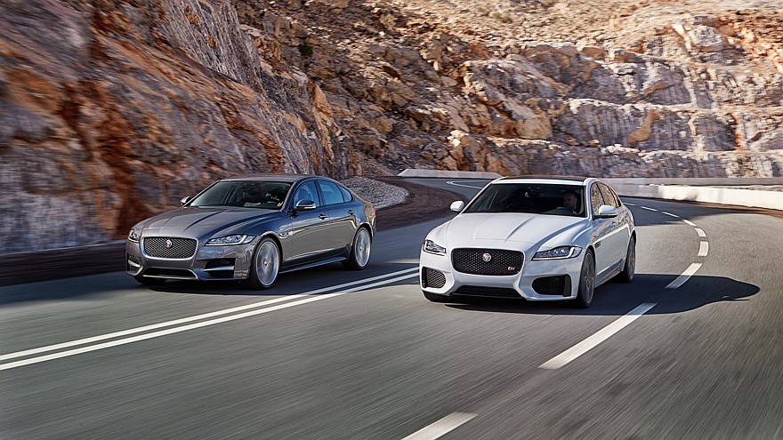 На фото: Jaguar XF '2015–н.в.