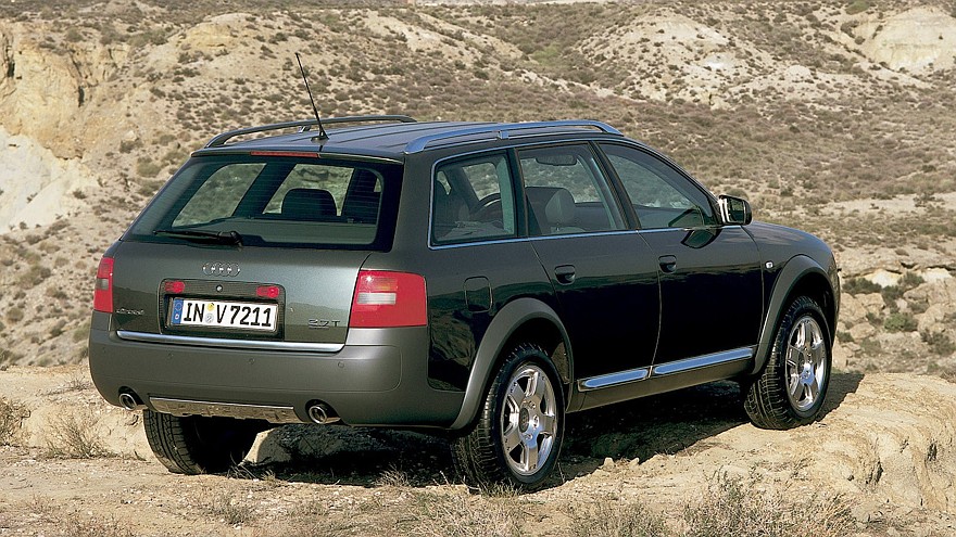 На фото: Audi Allroad quattro 2.7T (2000)