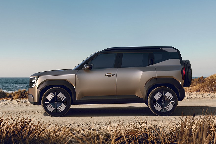 Renault Bridger концепт вид спереди