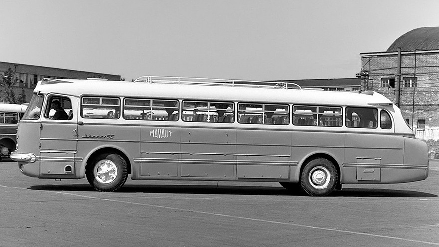 На фото: Ikarus 55 '1959–72